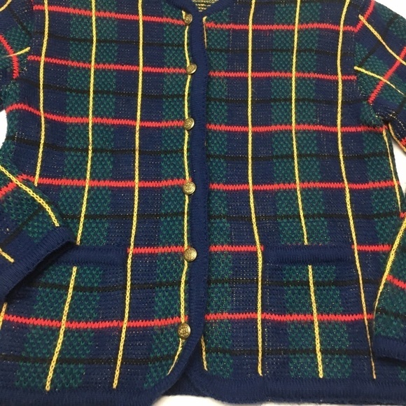 Tally-Ho Creation vintage Cardigan Sweater - Picture 8 of 10